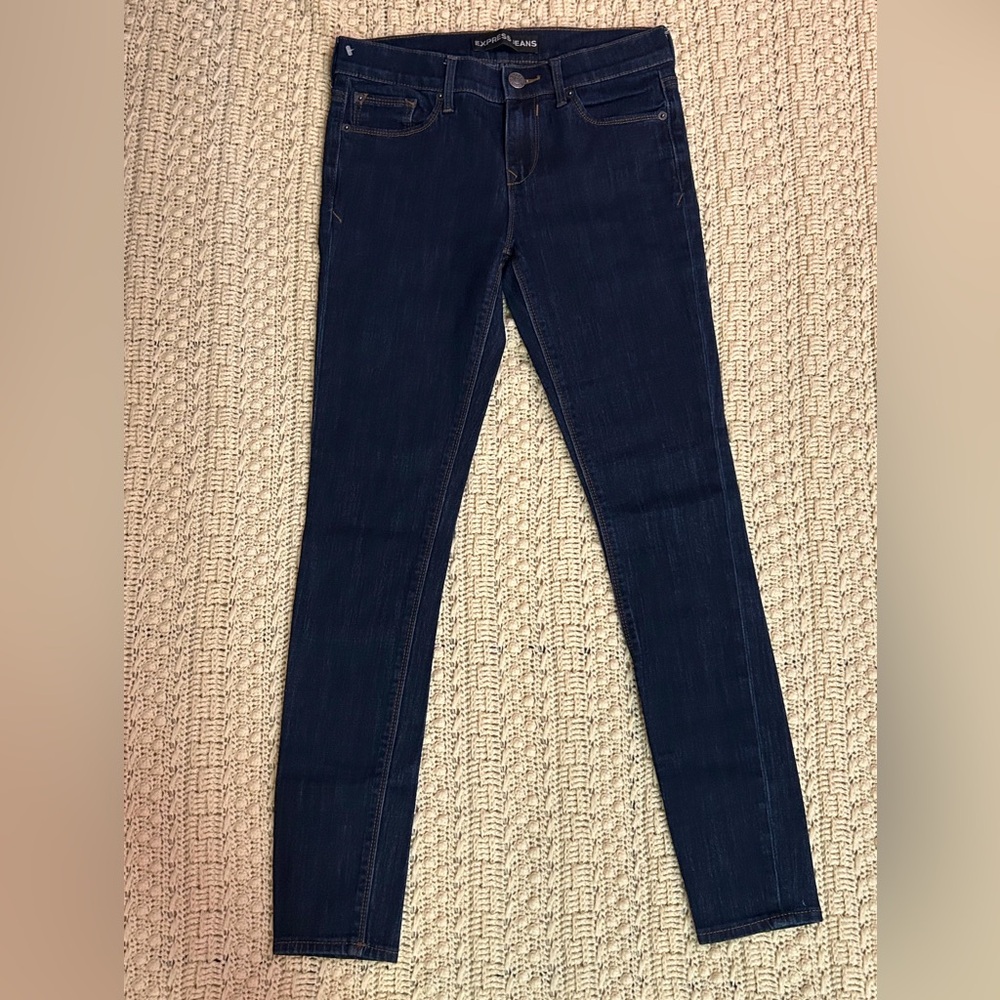Express Skinny Legging Mid Rise  Jeans